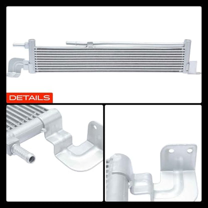 A-Premium Transmission Oil Cooler Compatible with Ford