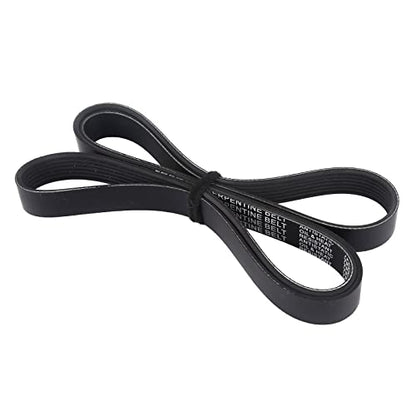MOCA 7PK1730 EPDM Serpentine Belt Fits 2002-2006 for Honda CR-V 2.4L & for Acura RSX 2.0L - size: 7PK1730