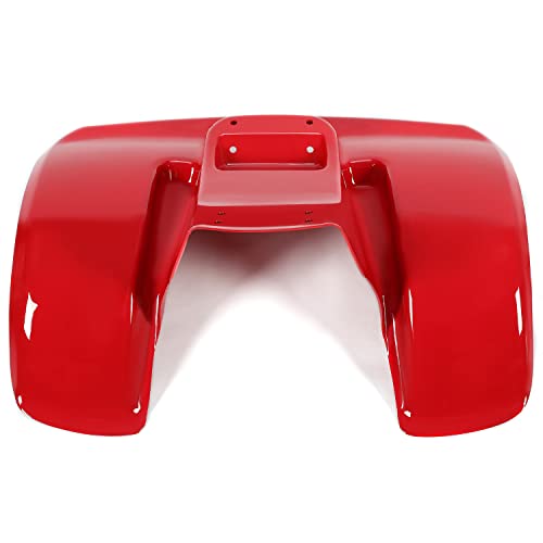 KUAFU Fender Compatible with ATC70 Mudguard Mud Flaps Fender Protector - color: Red, size: Rear