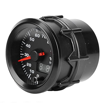 Oil Pressure Gauge Kit,Oil Pressure Gauge Electric and Sender,Automotive Electrical System Products,2In 52Mm Oil Pressure Meter Pointer Digital Display with Stepper Motor
