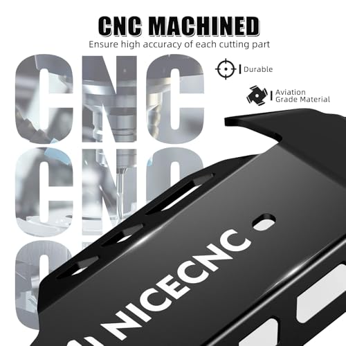 NICECNC Heat Shield Guard Protector Black - color: Black