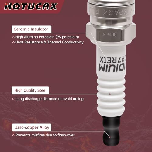 UF649 Ignition Coils & SP649 Iridium Spark Plug Set, 4 Pack - size: UF649 & Spark Plugs