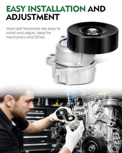 Belt Tensioner Assembly with Pulley for:-Nissan Titan 2004-2015 - size: 38340