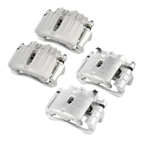 cciyu Front & Rear Brake Calipers 18-B4728 18-B4729 18-B4764 18-B4765 - size: Front & Rear[18-B4729+18-B4728+18-B4764+18-B4765]