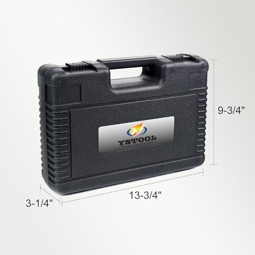 YSTOOL Cylinder Leak Down Gasoline Engine Compression Tester Automotive Kit - color: Black