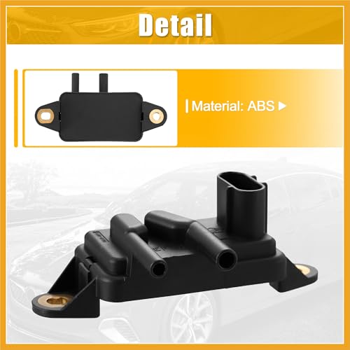EGR Valve Pressure Feedback Sensor DPFE Sensor F77Z9J460AB DPFE15 for Ford F150 F250 Focus for Lincoln for Mazda for Mercury Exhaust Gas Recirculation Pressure Feedback Replacement