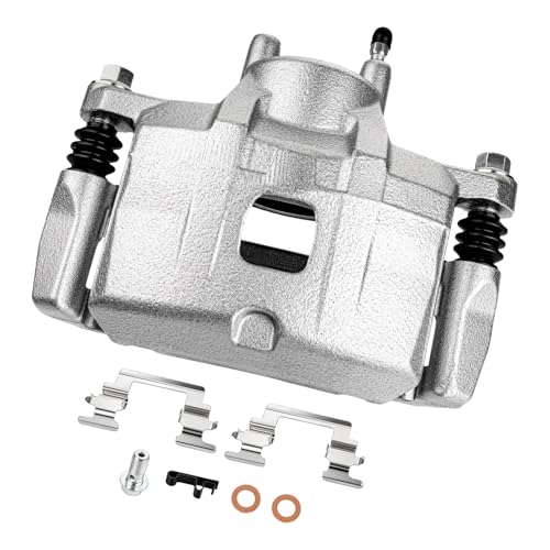 cciyu Front Left Disc Brake Caliper Assembly w/Bracket 18B5032 - size: Front Left[18B5032]