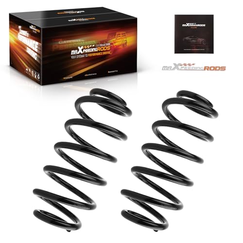 maXpeedingrods 4” Rear Lowering Spring for GM SUV 2000-2006 for Chevy Tahoe - size: 4" Rear