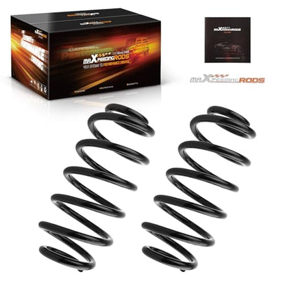 maXpeedingrods 4” Rear Lowering Spring for GM SUV 2000-2006 for Chevy Tahoe - size: 4" Rear