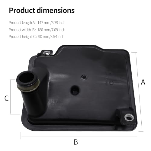 62TE Automatic Transmission Fluid Filter with Gasket Kit 68018555AA - style: 68018555AA
