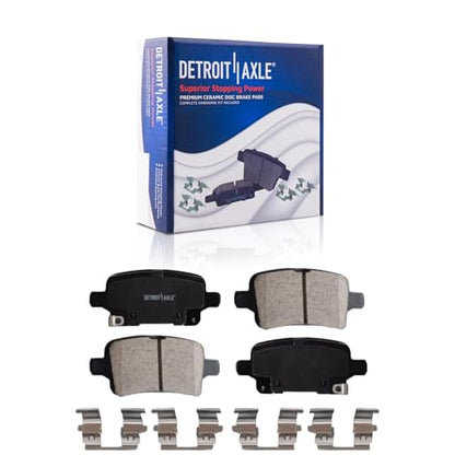 Detroit Axle - Brake Kit for Chevrolet Equinox Buick Regal LaCrosse TourX - size: 8PR55109/KIT