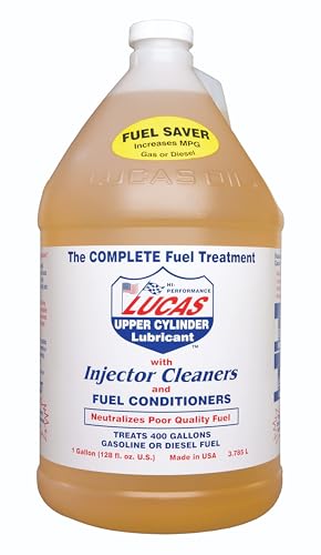 Lucas Oil 10013 Fuel Treatment - 1 Gallon (Pack of 4)