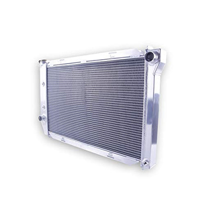 OHOB-COOL 3 Row Full Aluminum Radiator For 1971 1972 1973 Ford Mustang Fairlane Torino LTD, Mercury V8 5.0 5.8 6.4 7.0L - size: 71-73 ford