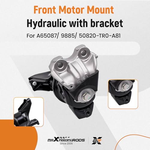 maXpeedingrods 3PCS Engine Motor & Trans Mount Set Kit for Honda Civic - size: for Honda Civic L4 1.8L 2012 -2013
