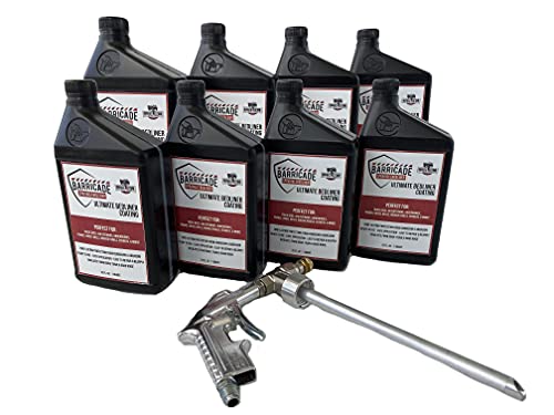 Barricade Sprayable DIY Bedliner - 8 Quart Kit with Sprayer