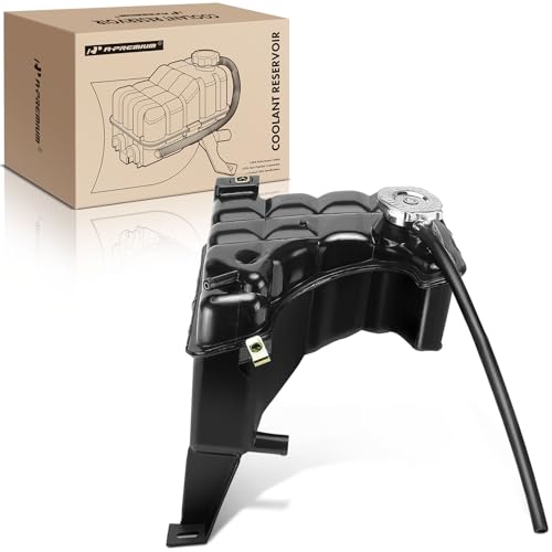 A-Premium Engine Coolant Overflow Recovery Reservoir Tank W/Cap & Tubing
