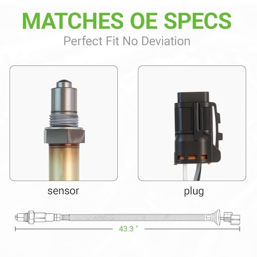 O2 Oxygen Sensor Compatible with Kia Soul 2014 2015 2016, 2.0L, Downstream B1S2, Replacement # 250-241149 250241149 - size: 250-241149