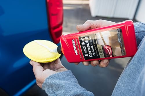 Mothers California Gold Brazilian Carnauba Cleaner Wax, 16 oz. (05701) - size: 16 Fl Oz (Pack of 1)