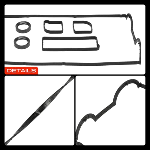 A-Premium Engine Valve Cover Gasket Set, for Oil or Gas Leak Repair