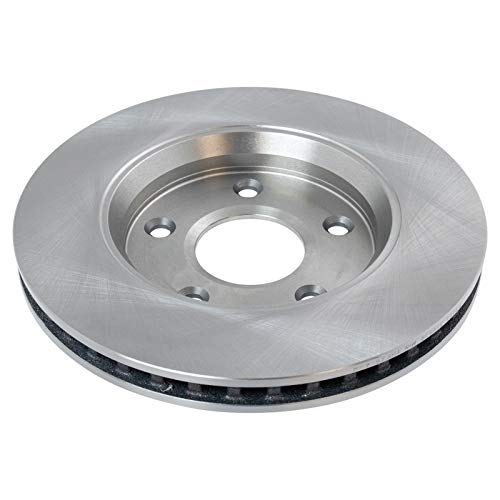 TRQ Front Brake Pad and Rotor Set Ceramic Vented Rotors - style: BKA10562