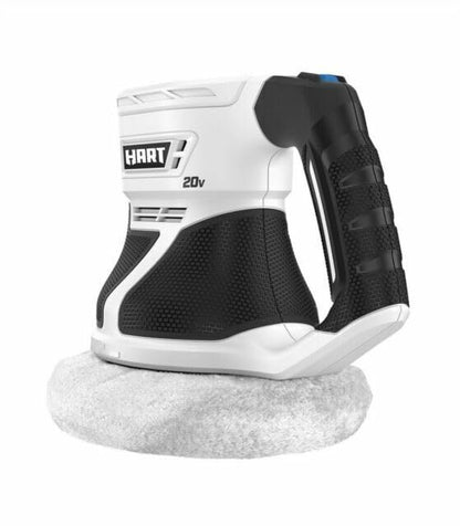 Hart 6 Inch Random Orbit Buffer, Compact and Powerful (BATTERY AND CHARGER NOT INCLUDED)
