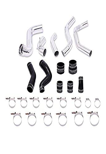Mishimoto MMICP-F150-11KP Intercooler Pipe Kit Compatible With Ford F-150 3.5 EcoBoost 2011-2014 Polished - color: Polished