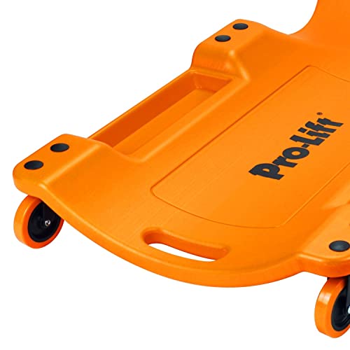Pro-LifT Mechanic Plastic Creeper 40 Inch Orange - color: Orange