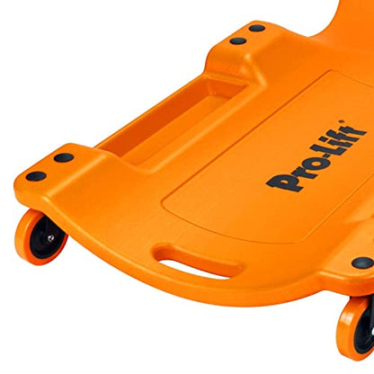 Pro-LifT Mechanic Plastic Creeper 40 Inch Orange - color: Orange