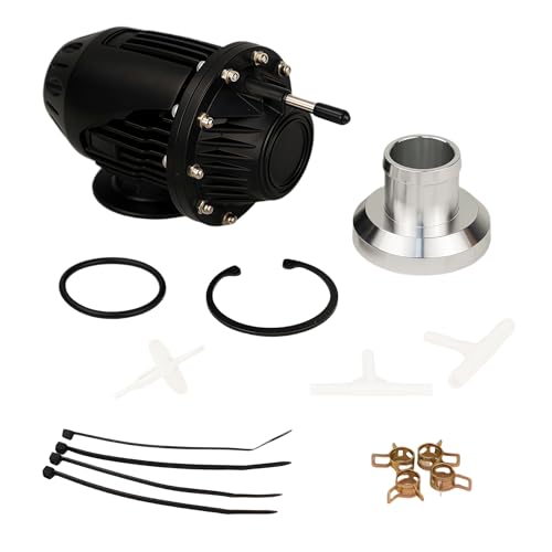 Aluminum Replacement Component Kit with Direct-Fit Adapter, Black Finish, Automotive Part