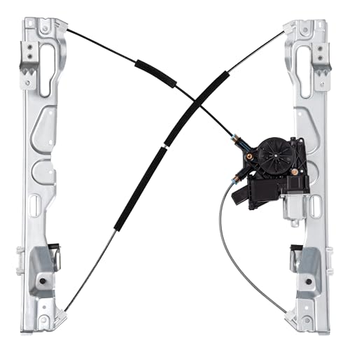 Front Driver Side Power Window Regulator with Motor - size: 751-600