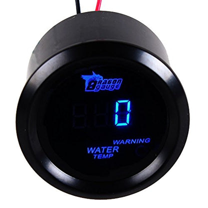 ESUPPORT Car 2" 52mm Digital Water Temp Gauge Temperature Meter Kit - color: Water Temp Gauge