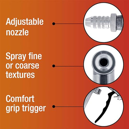 TCP Global Air Undercoating Spray Gun - Apply, Rubberized Undercoat - size: Adjustable Nozzle