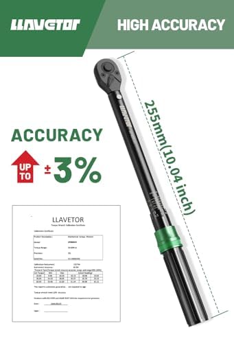 3/8 Drive Click Torque Wrench 5-45 - size: 5-45 ft-lb (1 pc)