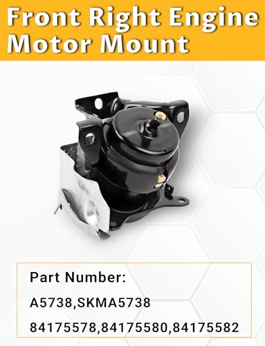 Engine Motor Mount Set 2PCS,Replace OE: 84175582, 84175583 - size: Front Left & Front Right