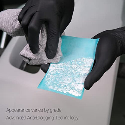 Super Assilex Flexible Sanding Sheets Job-PAK, Lime K-1000, U191-2507, 4 Sheets + 1 M Hand Pad for Half Sheets - color: K-1000 Lime, size: w/ Half-sheet M Pad