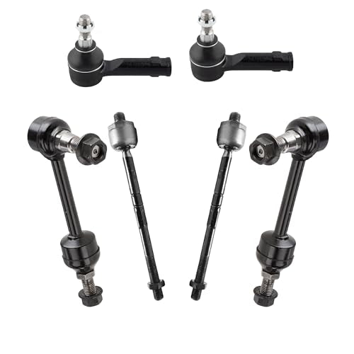 Front End Suspension Kit Tie Rods Inner and Outer Complete Kit, Tie Rod and Sway Bar (For 2004-2005 Ford F-150 4WD) - size: For 2004-2005 Ford F-150 4WD