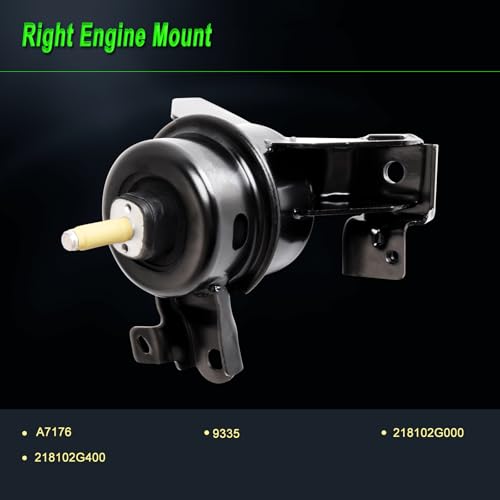 Engine Motor Mount Compatible with Magentis 07-10 Optima 06-10 2.4L - size: 2006-2010 Optima 2.4L