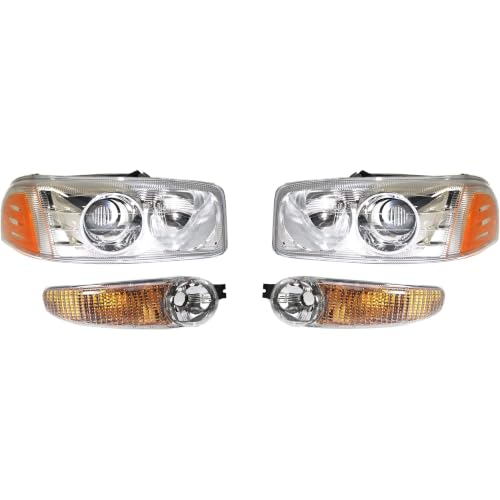Garage-Pro Headlight KIT For GMC Sierra 1500 2001-2006