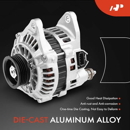 A-Premium Alternator, 12V 90A 4-Groove Pulley CW