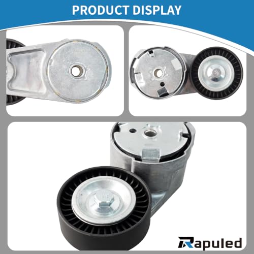 6PK1955 Engine Belt Tensioner Serpentine Belt Drive Idler Pulley Kit - size: 90K-39282D