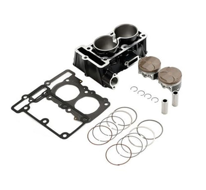 62mm 300cc Cylinder Piston Gasket Top End Rebuild Kit Replacement for Kawasaki NINJA 300 Versys-X 300 2013-2024 Motorcycle Engine Parts Replace# 11061-0790, 11004-0734