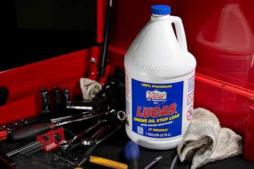 Lucas Oil 10279 Engine Oil Stop Leak - 1 Gallon - size: 1 Gallon (128 Ounces)