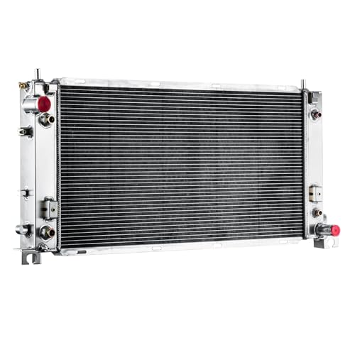 3 Row Radiator Compatible for 2014-2020 Chevy Silverado 1500 Tahoe GMC Sierra Yukon 6.2 5.3 V8 Aluminum Truck Radiators (3 Core Radiator)