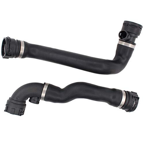 NewYall Upper and Lower Radiator Coolant Hose Kit for BMW E46