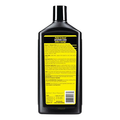 Meguiar’s Ultimate Polish, High-Gloss Polish for a Show Car Shine, 16 oz - size: 16 Fl Oz (Pack of 1), style: 16 Oz