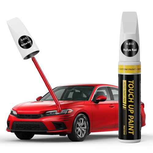 (Rallye Red (R513) Car Touch Up Paint for Honda - color: Rallye Red (R513) for 2025 CR-V/2025 CIVIC/2025 Accord/2025 HR-V/2025 Pilot/2025 Odyssey/2025 Ridgeline/2025 Passport