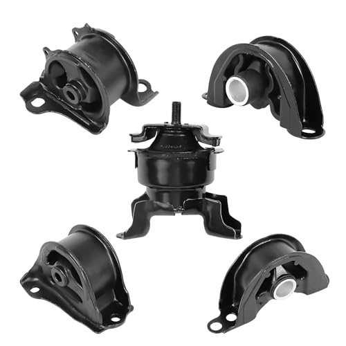 5PCS Engine Motor Mount Set Compatible with 1996-2000 Civic 1.6L - size: Civic 96-00 1.6L