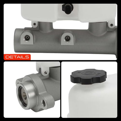 A-Premium Brake Master Cylinder with Reservoir and Cap