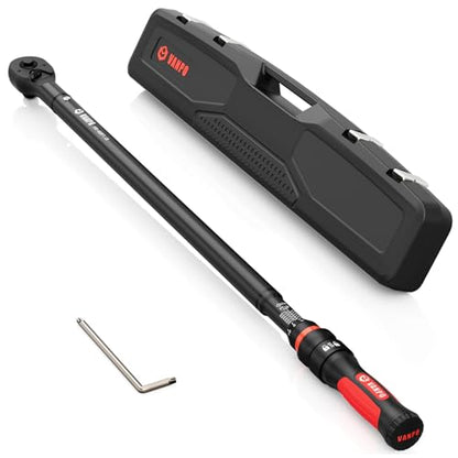 VANPO Torque Wrench 3/4-Inch Drive 100-650 Ft-Lb for Truck, ±3% Accuracy - size: 3/4-Inch 100-650 Ft-Lb