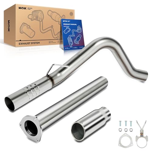 KAX Cat Back Exhaust System Compatible with 2004-2012 Chevrolet Colorado - size: 2004-2012 Chevrolet Colorado